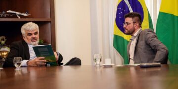 Conselheiro do TCE-AM tem reunião com governador do AC sobre plano de educação ambiental para a Amazônia