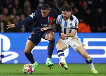 Liga dos Campeões: PSG vence Real Sociedad na ida das oitavas de final