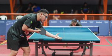 Vila Olímpica é sede da 1ª etapa do Campeonato Amazonense de Tênis de Mesa