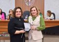 Presidente do TCE-AM recebe menção honrosa da ABMCJ e Faculdade Santa Teresa