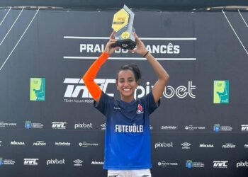 Amazonense Fabrícia Leão é campeã da TAFC, principal evento de futevôlei