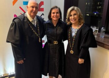 Presidente do TCE-AM prestigia posse da nova presidente do TRT-15 em Campinas