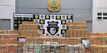 De janeiro a fevereiro foram apreendidas 14 toneladas de drogas no Amazonas